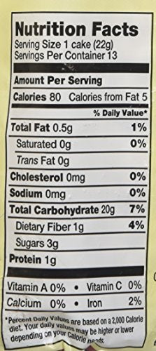 Lundberg Organic Rice Cakes, Cinnamon Toast Flavor, 9.42 Ounce Pack - Crunchy Gluten-Free Snack, Perfect for Healthy Eating