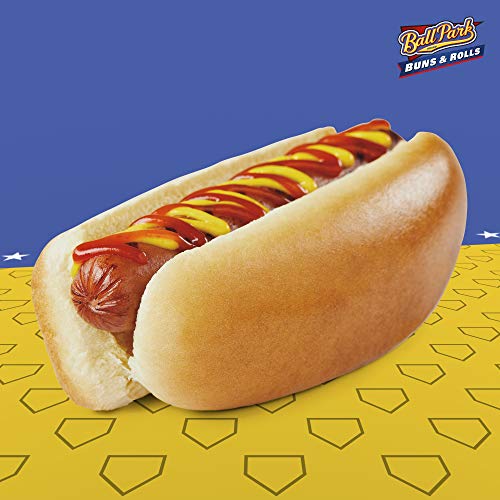 Ball Park White Hot Dog Buns, 8 Count, Hot Dog Buns, 14 Oz Bag