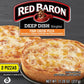 Red Baron Deep Dish Singles 4 Cheese Pizza, 11.2 oz (frozen), 2 count (Pack of 1)