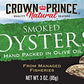 Crown Prince Natural Smoked Oysters In Pure Olive Oil, 3-Ounce Cans (Pack Of 18)