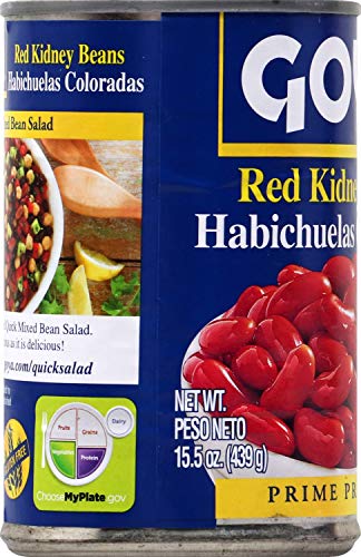 Goya Foods Red Kidney Beans, 15.5 Ounce (Pack of 24)