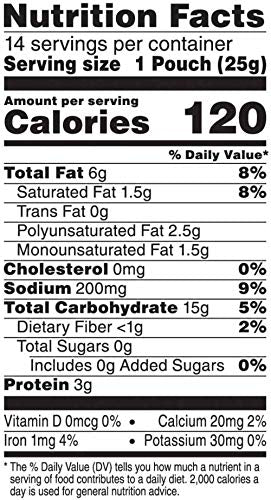 Cheez-It Gripz, Tiny Baked Snack Cheese Crackers, Original, Great for On-the-Go, 12.6oz Box (14 Count)