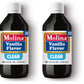 Molina Mexican Clear Vanilla, 8.3 Fl Oz. (250ml) (Pack of 2)