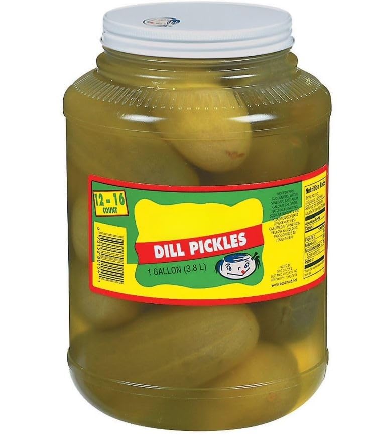 Dill Pickles , Made with Original Texas recipe, these pickles deliver that unmistakable tangy dill bite with just the right bala