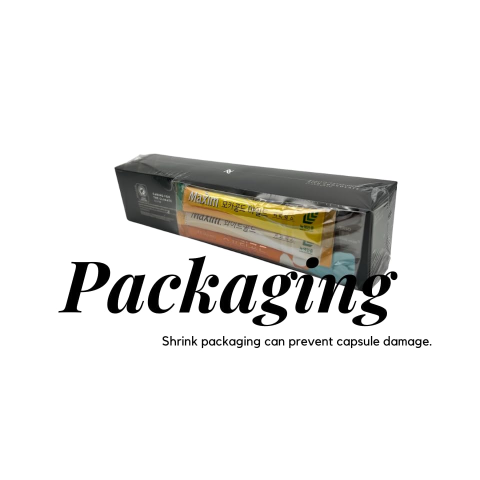 Seoullog Vertuoline Rich Chocolate Pods 10 Count (Pack Of 1) Bundle With Korea Instant Coffee Mix Sample 2 Count (Chocolate)