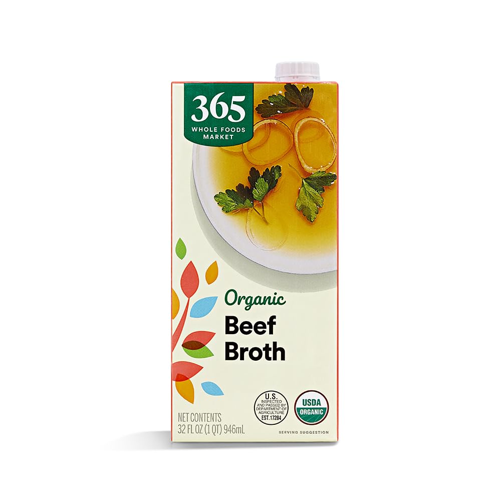 365 by Whole Foods Market, Organic Beef Broth, 32 Fl Oz