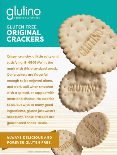 Glutino Gluten Free Snack  ers, Original, 4.4 oz, Premium Rounds