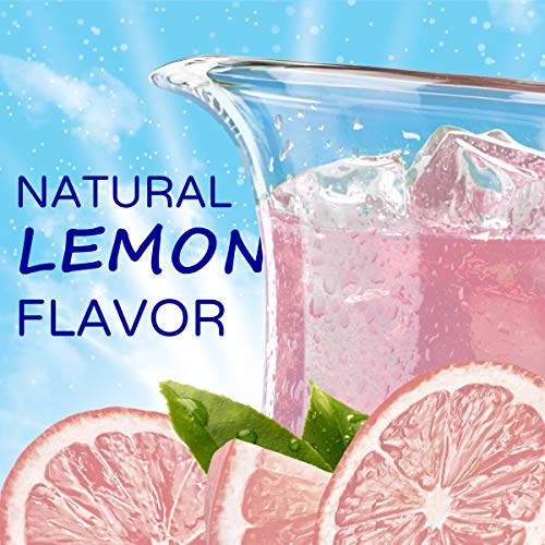 Crystal Light Sugar-Free Pink Lemonade Naturally Flavored Powdered Drink Mix 72 Count Pitcher Packets(Packaging may vary)
