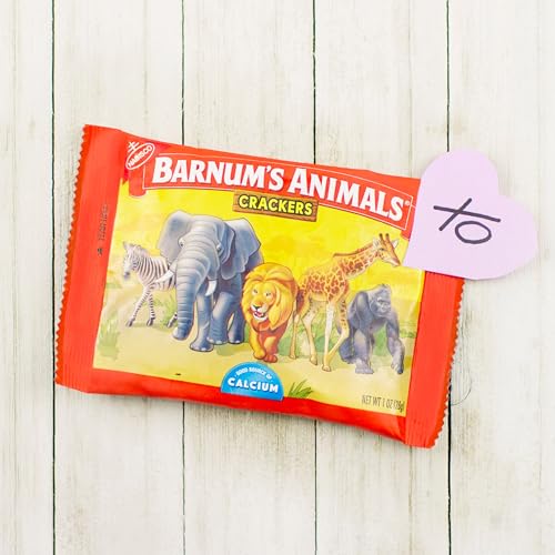 BARNUMS Original Animal Crackers, Kids Snacks, 10 Snack Packs (Pack of 2)