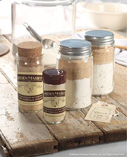 Nielsen-Massey Pure Vanilla Powder for Baking, 2.5 Ounce Jar, Madagascar spirit-inspired flavor Flavor