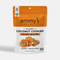 Emmys Organics, Coconut Cookies - Peanut Butter, 6 oz (Pack of 2) | Gluten-Free Organic Cookies, Vegan, Paleo-Friendly