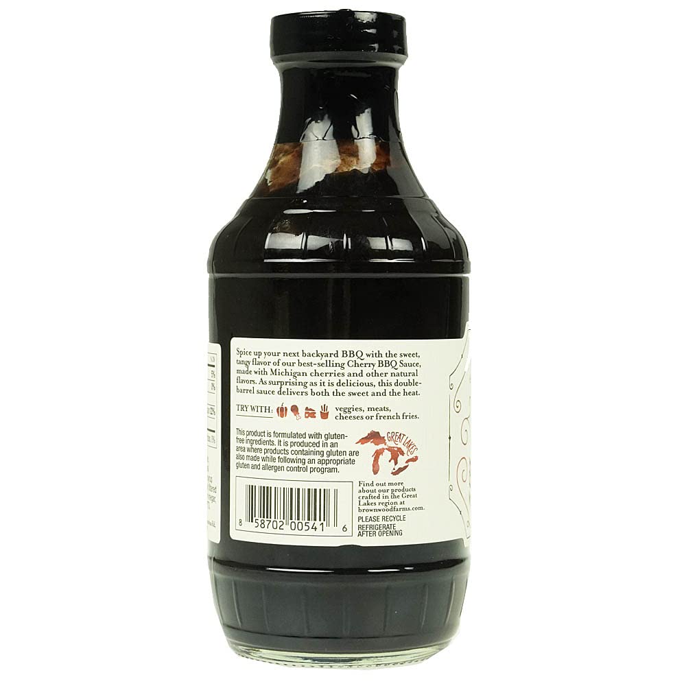 Brownwood Farms Cherry Bbq Sauce, 20 Oz