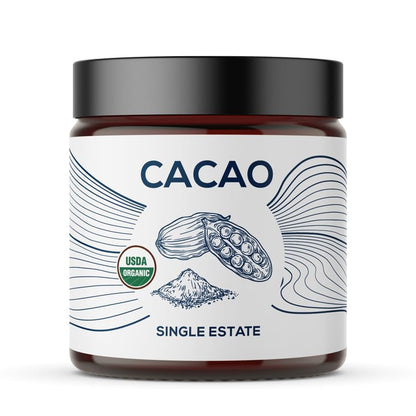One Farm by WAAYB Organic Cacao, Single Estate, Non-GMO, Fair-Trade, Vegan, Gluten Free, 100% Raw Rizek Cacao in Resealable Bag 