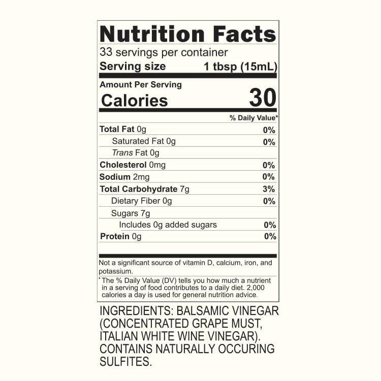 Blazing Bella White Balsamic Vinegar, 500 ML (16.9 Fl Oz), Pack of 1