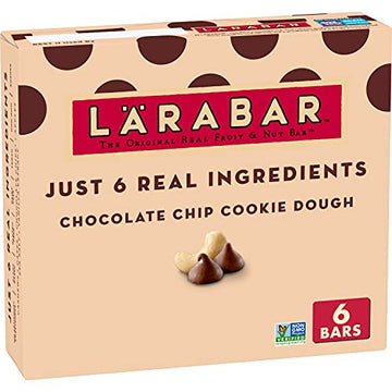 Larabar Chocolate Chip Cookie Dough Bars, Vegan, Gluten Free, 6 Bars