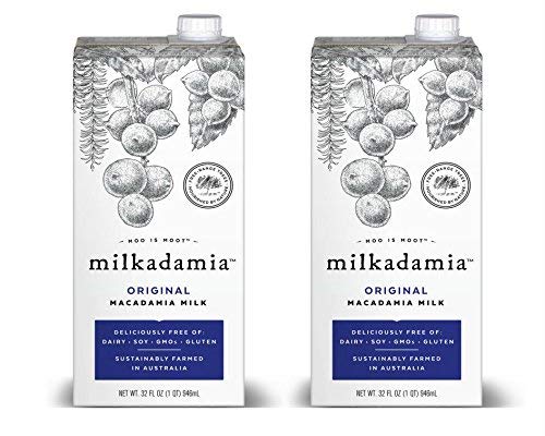 milkadamia Macadamia Milk, Original (Lightly Sweetened) -32 Fl Oz (Pack of 2)
