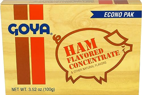 Goya Ham Flavored Concentrate, 3.52 Ounce, Pack of 3, Savory Flavor Enhancer for Soups and Sauces