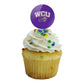 Western Carolina Primary Logo Cupcake Picks Toppers Decoration Set Of 6