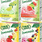 True Citrus Drink Mix Variety, Strawberry Lemonade, Wildberry Lemonade, Original Limeade, and Watermelon Limeade, 4 Pack