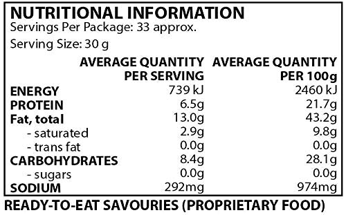 Bikano Tasty Spicy Coated Peanuts, 1Kg