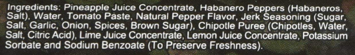 Da   Original Hot Sauce - 321,900 Scovilles - 4oz Bottle - Made in USA - Non-GMO, Gluten Free, Sugar Free - Pack of 1