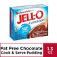 Jell-O Chocolate Pudding, Cook & Serve, Sugar Free, 1.3 Ounce Box, 3 Packs