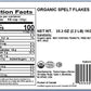 Yupik Organic Spelt Flakes, 2.2 lb, Non-GMO, Vegan (Pack of 2)