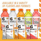 Gatorade Zero, Fruit Punch, Zero Sugar Hydration, 20 Fl Oz (Pack Of 12)