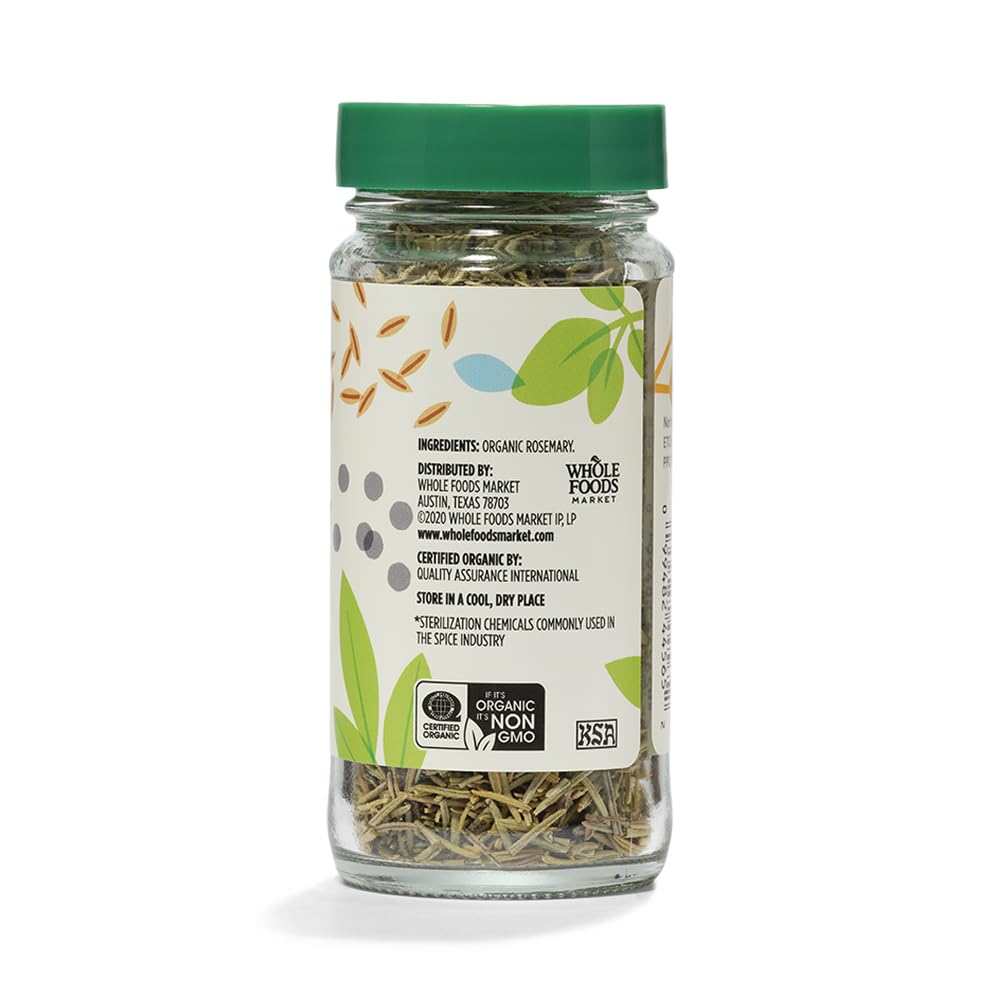 365 by Whole Foods Market Organic Rosemary, 0.56 Ounce, Fresh Flavor, Ideal for Cooking and Seasoning
