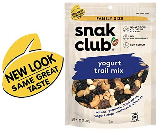 Snak Club Yogurt Trail Mix, 14 Ounce (Pack of 6)