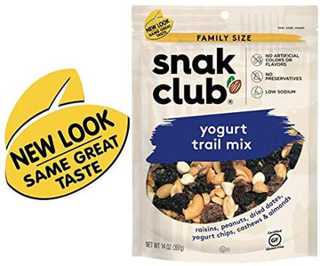 Snak Club Yogurt Trail Mix, 14 Ounce (Pack of 6)