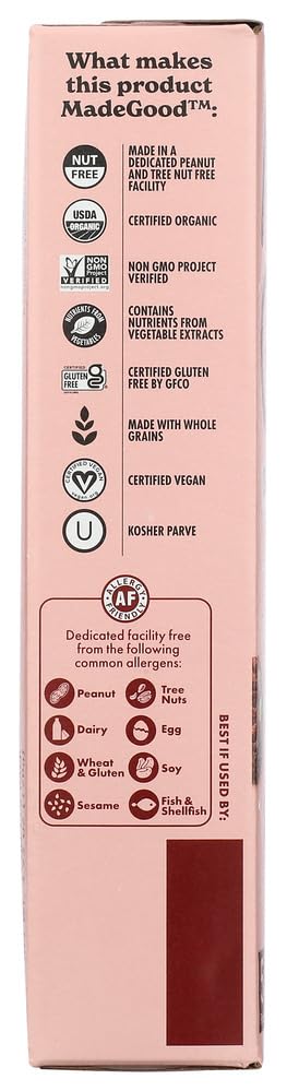 MadeGood Red Velvet Soft-Baked Cookies, 0.85oz Each, Organic Snacks