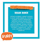 Spudsy Zesty Ranch Sweet Potato Fries | Vegan, Gluten Free Veggie Straws | Plant-Based, Top-9 Allergen-Free, Non-Gmo, Kosher, Su