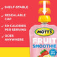 Motts Fruit Smoothies Strawberry Banana, 4.2 oz clear pouches, 8 Pack, Non-dairy, Made With Oatmilk, Made With Real Fruit, Good