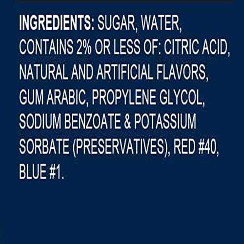 Hypothermias Blackberry Snow Cone Syrup - 128 Fl Oz - Dark Purple - 100% Pure Cane Sugar