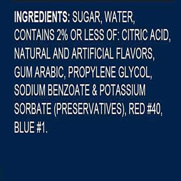Hypothermias Blackberry Snow Cone Syrup - 128 Fl Oz - Dark Purple - 100% Pure Cane Sugar