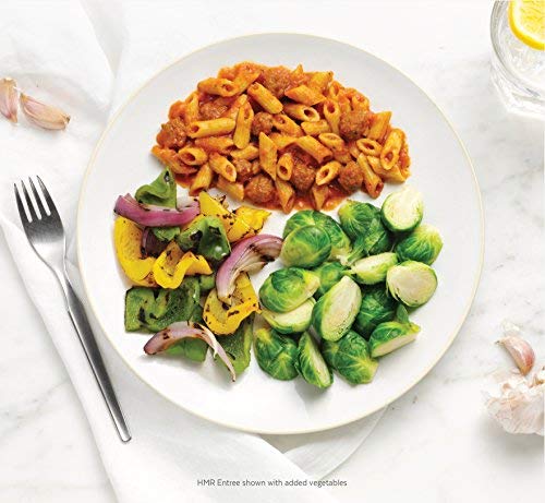 Hmr Penne Pasta With Meatballs Entr  E | Pre-Packaged Lunch Or Dinner To Support Healthy Eating | Ready To Eat | 12G Of Protein