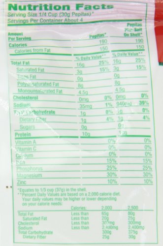 DAVID Seeds Salted and Roasted Pumpkin Seeds, Keto Friendly Snack, 5 OZ Bags, 12 Pack