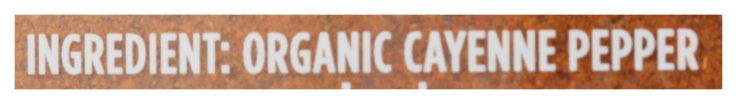 Spicely Organic Cayenne Pepper 16 Oz Certified Gluten Free
