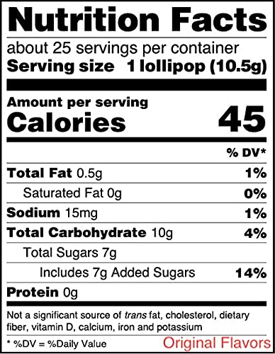 Original Gourmet Lollipops Medley, Assorted Mini Lollipops, 100 Count, Pack of 1