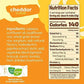 Real Food From The Ground Cauliflower Stalks - 6 Count, 4Oz Bags (Cheddar)