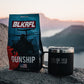 Black   Coffee Company Gunship Roast, 12Oz Bag, Ground Coffee Light Roast - Roasted Blend Made From Arabica Beans - Colombian & Brazilian Beans - Veteran Founded & American Made