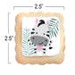 Safari Animal Cookies Theme Individually Wrapped Themed Party Favors Baby Shower 24 Pack Bulk For Birthday Party Zoo Jungle Suga