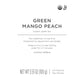 Tea Forte Green Mango Peach Premium Organic Caffeinated Green Tea Blend Event Box, Bulk Pack 40 Count, 10 Per Tray Individually