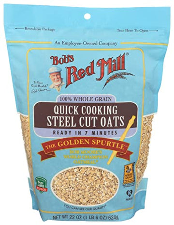 Bobs Red Mill Quick cooking Steel cut Oats 22-ounce
