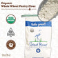 Great River Organic Milling Whole Wheat Pastry Flour, USDA Organic, Non-GMO, 25 lb Pack