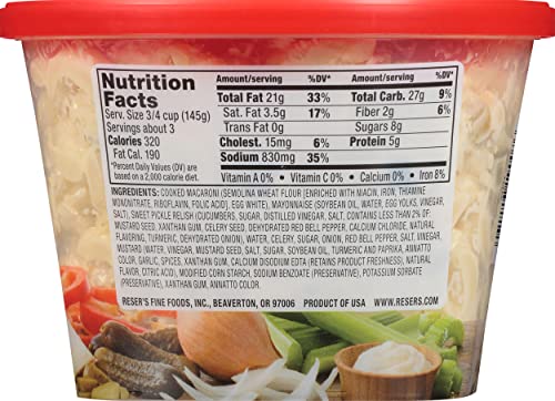 Resers Macaroni Salad, 16 Oz