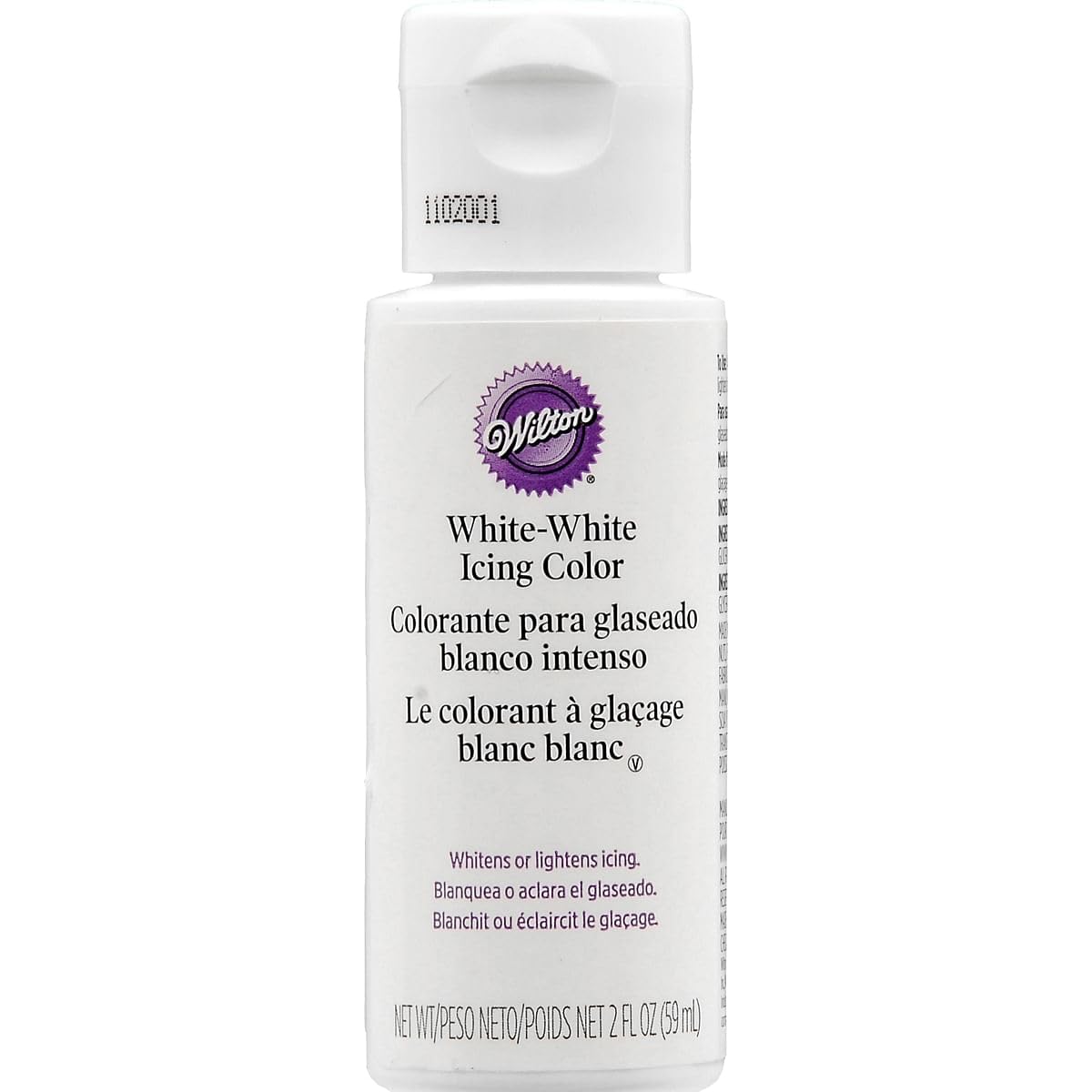 Wilton Liquid Color, 2-Ounce, White