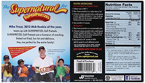 SuperPretzel, Soft Pretzels, 13 oz