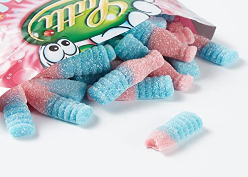 Lutti Original Bubblizz Bubblegum Flavored Flavored Fizzy Candy From France